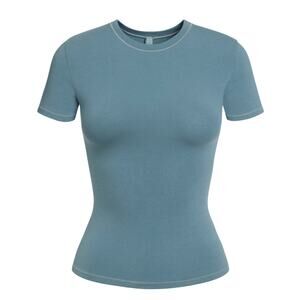 369 - SKIMS Cotton Jersey T-SHirt in KYANITE in Sz XL